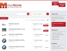 Tablet Screenshot of motorecrute.com